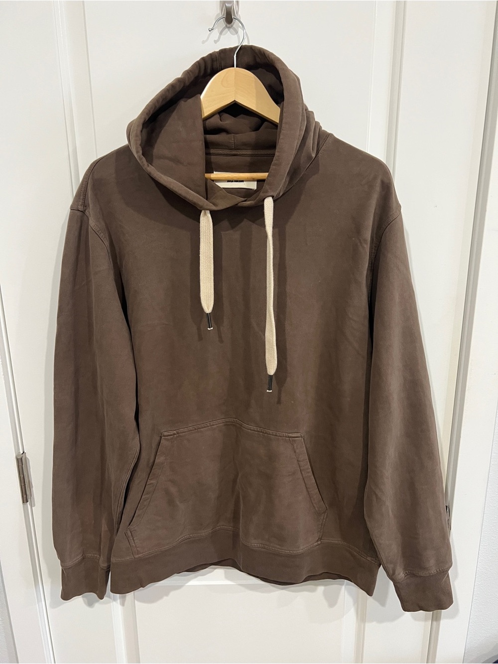 Buck Mason Hoodie Brown sz L